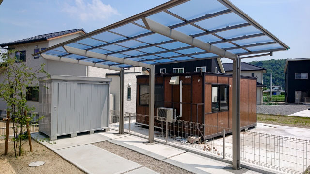 駐車場（カーポート）設置